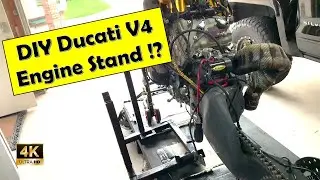 Ducati V4 | DIY Engine Stand | Rebuild Pt. 2