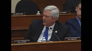 Rep. Webster's Opening Statement on the Markup of H.R. 5086