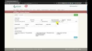 Как настроить новую церковь в казначействе ACMS