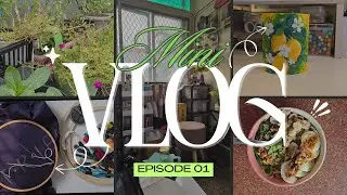 From Threads to Paint || Art Vlog &bull; Episode 1 || #artvlog #creativevlog #artistlife #weekendvibes