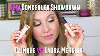New Sweatproof Concealer Showdown | Clinique vs Laura Mercier put to the SWEAT TEST