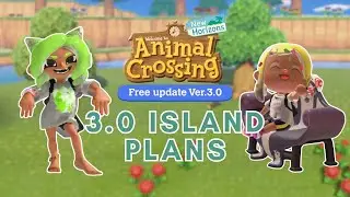 Планы острова в обновлении 3.0 🏝 Остров Splatoon в ACNH 🦑 Обновление ACNH 3.0 | Планирование остр...