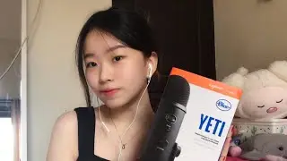 ASMR Unboxing Blue Yeti Mic & Triggers (Lofi)