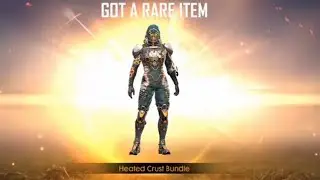 I GOT THE RARE ITEM - HEATED CRUST BUNDLE || DIAMOND LUCK ROYALE || GARENA FREE FIRE BATTLEGROUNDS