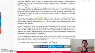 Themes of suicide in literature