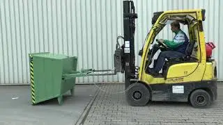 Demo Alu Comfort: Kiepcontainer VD met Lage Voorrand - Ergonomisch & Eenvoudig Vullen!