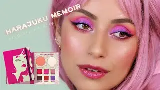 Makeup tutorial fucsia e viola acceso con la HARAJUKU MEMOIR - Neve Cosmetics