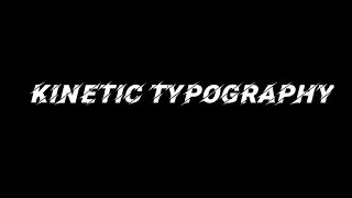 Soo I tried Typography in kinemaster || Firsto Games