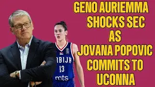 Geno Auriemma STRIKES BACK 😳 UConn Lands International PHENOM Jovana Popovic | Dynasty Reloaded