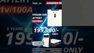Lithium Ion battery available 03224552913 #solarmax #lithiumbattery #solax #solarsystem #solarpanel
