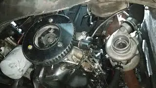 funcionamento do motor do Kadett com roda F&ocirc;nica externa caseira
