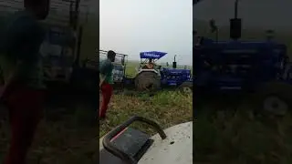 dhaan ke fasal Ke Khet Mein tractor ko nikaalte हुए || Mr hemant view ||