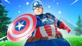 THE THICCEST CAPTAIN AMERICA IN FORTNITE