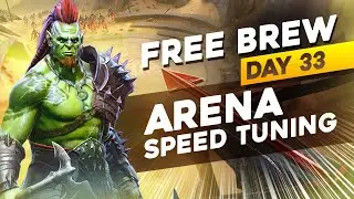 Arena SPEED Tuning for F2P | Day 33 F2P | RAID SHADOW LEGENDS