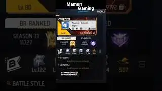 Mamun Gaming top 29 in region BR rank ||free fire|| #freefireshorts #viral #shorts