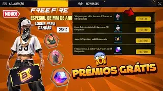 CORREE! CUBO M&Aacute;GICO DE GRA&Ccedil;A PARA TODOS? PASSE DO HIP HOP 3.0, CABELO SURTO ROSA E MAIS - FREE FIRE 