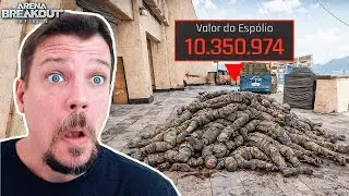 ENCONTREI 10 MILH&Otilde;ES EM UMA PILHA DE LOOT! | Arena Breakout: Infinite