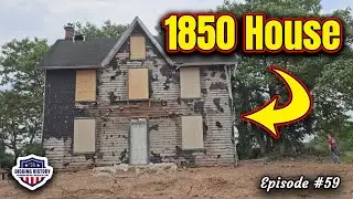 Exploring An Abandoned 1850's Home for Hidden Treasures | Digging History &lsquo;76