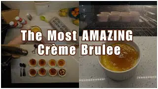 Making Creme Brulee for Christmas!