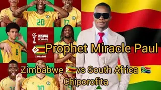 Prophet Miracle Paul Shocks Fans with Accurate Zimbabwe vs South Africa Match Prophecy