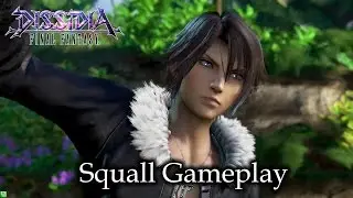 Dissidia Final Fantasy NT - Squall Gameplay