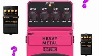 Может ли Behringer hm300 звучать как boss hm2?