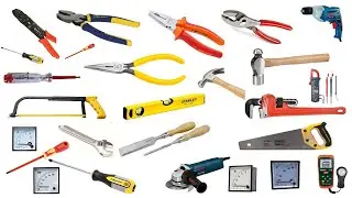 Some electric hand tools, list of tools