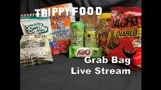Trippy Food Grab Bag livestream #snacks #livestream