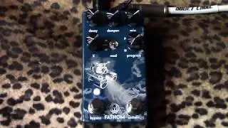Walrus Audio FATHOM multi function Reverb demo with Zemaitis (humbuckers)