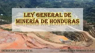 Ley General de Miner&iacute;a