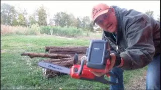 Husqvarna 120i Battery Chainsaw Battery Test