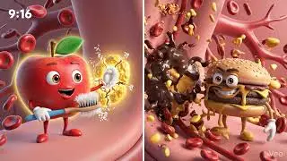 🍎 Good Food vs Bad Food &ndash; Apple aur Burger ki kahani
