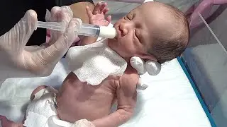 👶Newborn Care: Syringe Feeding 🍼(NICU Baby Care)