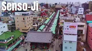 Walking around Asakusa Senso Ji in Tokyo