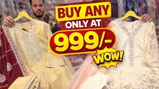 Big Sale | New Partywear Anarkali Plazo Garara Only @999/- | Rs Designers Hyderabad 