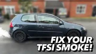 TFSI Catch Can Causing Smoke? TRY THIS!