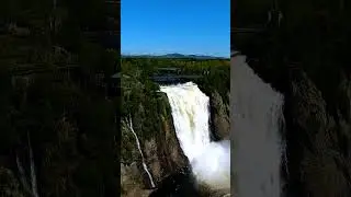 The most powerful waterfall and a very loud noise from it