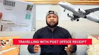 Before you travel to Nigeria with post office receipt. permesso di soggiorno ricevuta