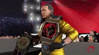 WWE 2K25:  WMAC:  Season 2: Episode 198:  Fight 1:  The Machine & Superstar v Kid Carm. & Star War.