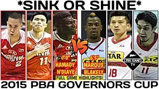 Kia Carnival vs Star Hotshots SINK OR SHINE l Full Game Highlights l 2015 PBA Governors Cup