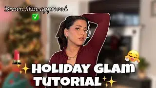 ✨HOLIDAY GLAM LOOK ✨| TheSimzLife