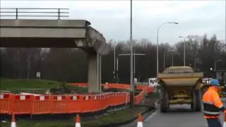 Belgrave Flyover demolition