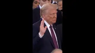 Key moments from #Trump's second #inauguration #politics #shorts