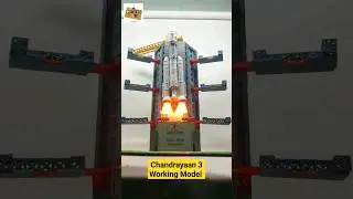 Chandrayaan 3 Working Model 🚀🇮🇳 | Chandrayaan 3 Project 🚀🇮🇳  #shorts #chandrayaan3 #project
