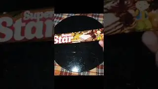 SUPER STAR CHOCOLATE UNWRAP FROM WRAP🤤 #chocolate #candy #yummy