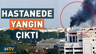 A fire broke out in a hospital in Pendik | NTV