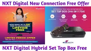 NXT Digital Set Top Box Free | NXT Digital New Connection Offers | NXT Digital Recharge Online