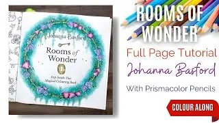 Colour Along | Rooms of Wonder by Johanna Basford | Title Page