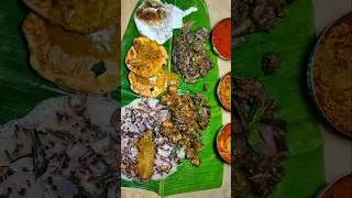 💥💢 MUTTA BUN PAROTTA + Chicken Varuval and குடல் கறி #shorts #foodshorts #tamilshorts