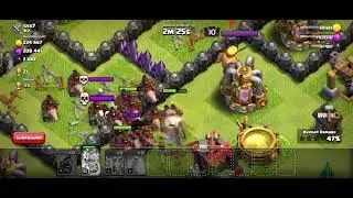 Th8 mass hog attack. #strategy #coc #masshogs #gamplay